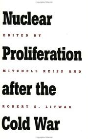 Cover of: Nuclear proliferation after the Cold War