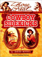 Cover of: Those Great Cowboy Sidekicks