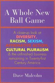 Cover of: A whole new ball game by Dave Malcolm