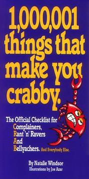 Cover of: 1,000,001 Things That Make You Crabby by Natalie Windsor