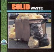 Cover of: Environmental awareness--solid waste