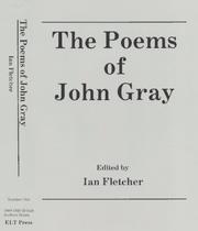 Cover of: The poems of John Gray