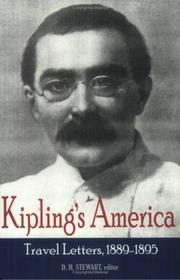 Cover of: Kipling's America: travel letters, 1889-1895