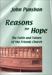 Cover of: Reasons for Hope: The Faith and Future of the Friends Church