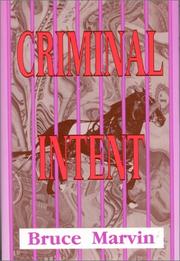 Cover of: Criminal intent
