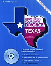 Cover of: How to do your own divorce in Texas by Charles Edward Sherman, Charles Edward Sherman