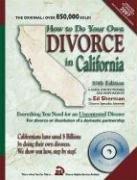 How to Do Your Own Divorce in California by Ed Sherman, Charles Edward Sherman