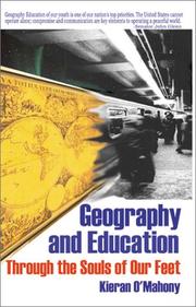 Geography and education by Kieran O'Mahony