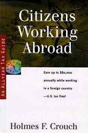 Cover of: Citizens working abroad