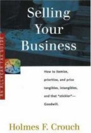 Cover of: Selling your business