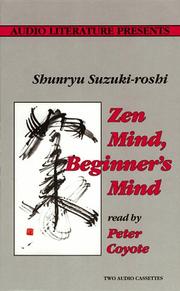 Cover of: Zen Mind, Beginner's Mind by Shunryū Suzuki