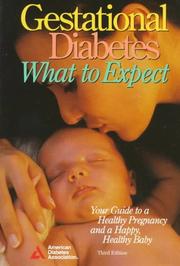 Gestational Diabetes by American Diabetes Association