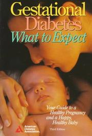 Cover of: Gestational diabetes by American Diabetes Association