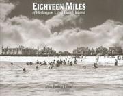 Cover of: Eighteen miles of history on Long Beach Island by John Bailey Lloyd