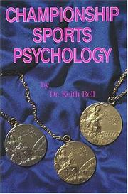 Cover of: Championship sports psychology