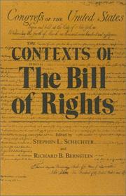 Cover of: Contexts of the Bill of Rights