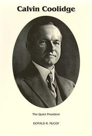 Calvin Coolidge by Donald R. McCoy