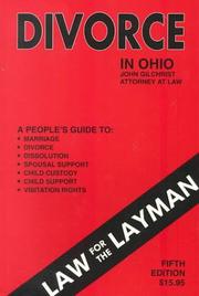 Cover of: Divorce In Ohio by John Gilchrist, John Gilchrist