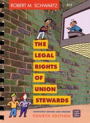 Cover of: The Legal Rights of Union Stewarts