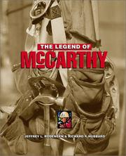 Cover of: The Legend of McCarthy by Jeffrey L. Rodengen, Richard F. Hubbard