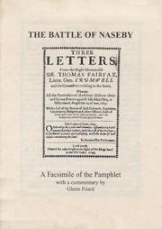 Cover of: Three letters by Fairfax, Thomas Fairfax Baron