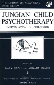 Cover of: Jungian Child Psychotherapy | Mara Sidoli