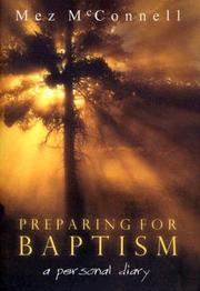 Cover of: Preparing for Baptism: A Personal Diary