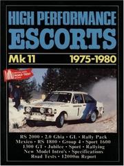 Cover of: High Performance Escorts Mk 2 1975-80 by R. M. Clarke