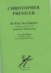 Cover of: So Far So Linear by Christopher Pressler