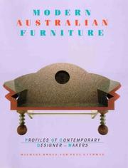 Cover of: Modern Australian Furniture by Michael Bogle