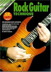 Cover of: Progressive Rock Guitar Technique