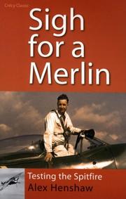 Cover of: Sigh for a Merlin  by Alex Henshaw