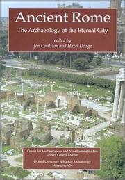 Cover of: Ancient Rome by 