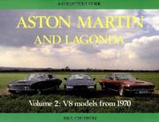 Cover of: Aston Martin and Lagonda: V8 Models from 1970 : A Collectors Guide (Aston Martin & Lagonda)