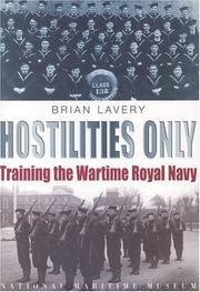 Cover of: Hostilities only by Brian Lavery
