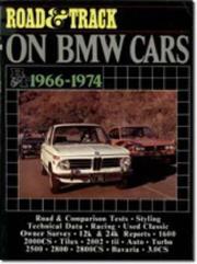 Road & track on BMW cars, 1966-1974 by R. M. Clarke
