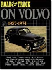 Cover of: "Road & Track" on Volvo, 1957-74 by R.M. Clarke