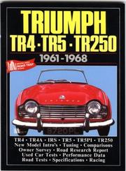 Cover of: Triumph TR4, TR5 & TR250 1961-68