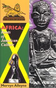 Cover of: Africa: Roots of Jamaican Culture