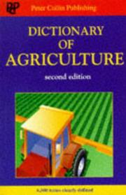 Cover of: Dictionary of Agriculture by Peter Collin Publishing