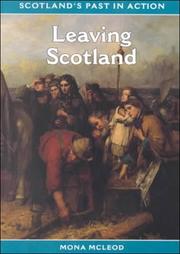 Cover of: Leaving Scotland by Mona McLeod