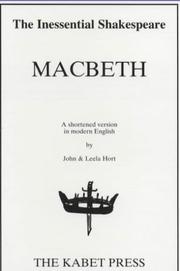 Cover of: Shakespeare's Macbeth by William Shakespeare, John Hort, Leela Hort
