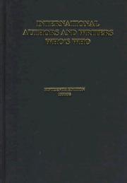 International Authors And Writers Whos Who (15th ed)