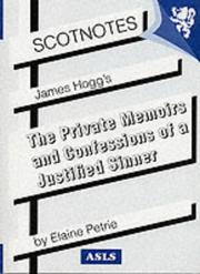 Cover of: James Hogg's The private memoirs and confessions of a justified sinner by Elaine Petrie