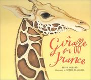 Cover of: A Giraffe for France