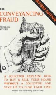 Cover of: Conveyancing Fraud by Michael Joseph