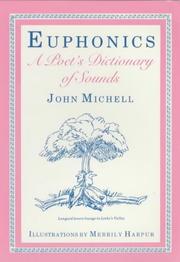 Cover of: Euphonics: a Poet's Dictionary of Sounds