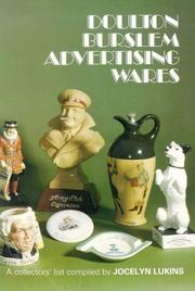 Cover of: Doulton Burslem advertising wares: a record of the first 100 years