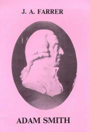 Front cover of Adam Smith by J.A. Farrer