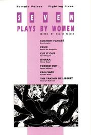 Cover of: Seven Plays by Women
